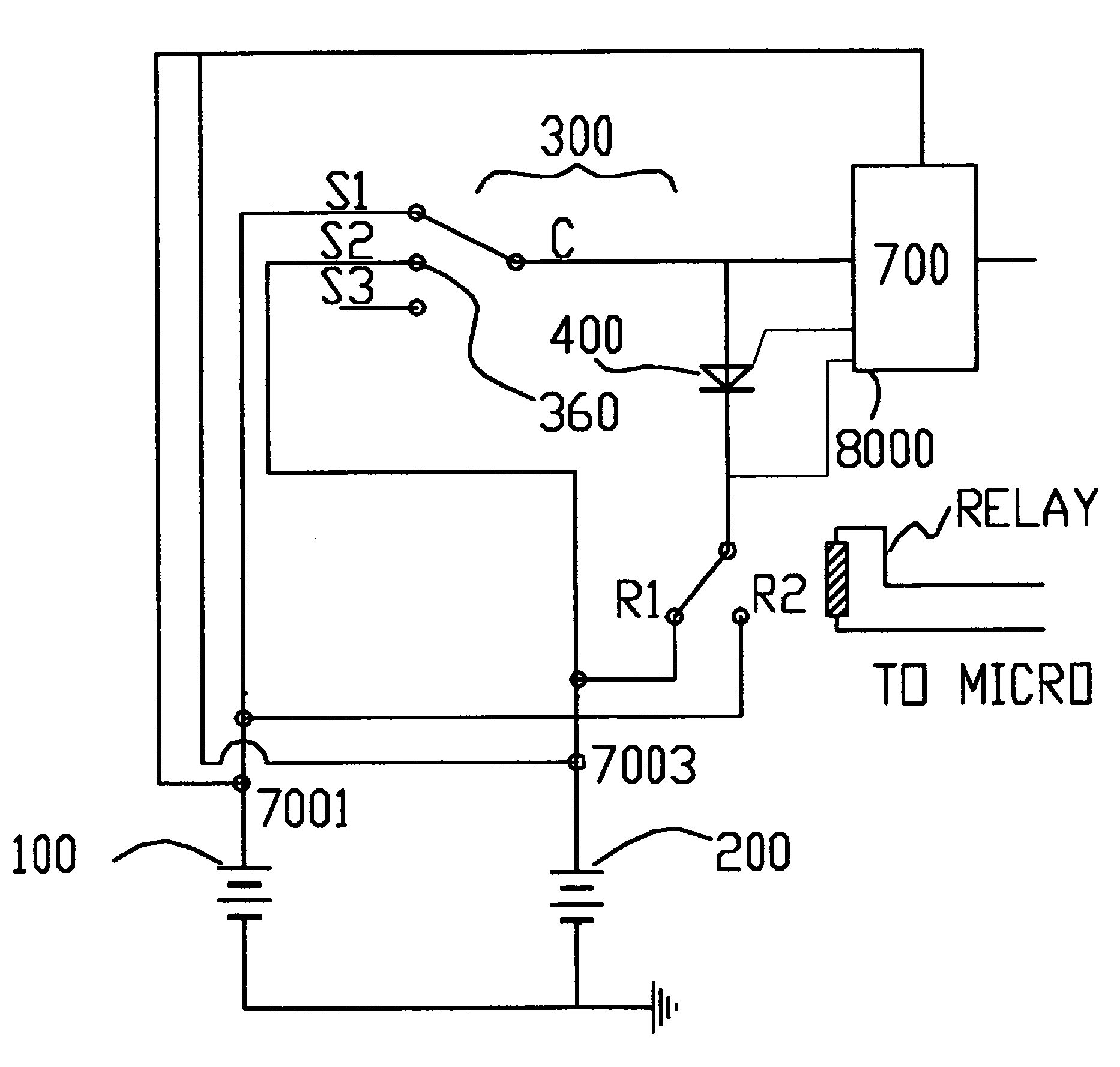 Multiple battery management system, auxiliary battery attachment system, and network controlled multiple battery system