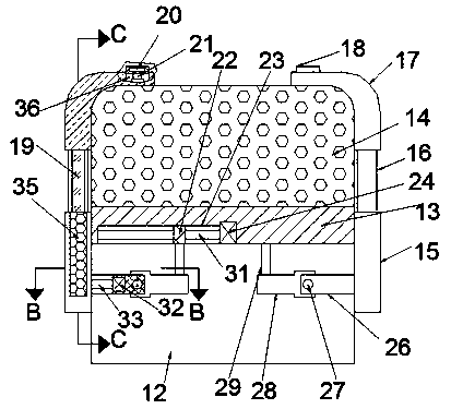 Automobile tire with antiskid chain integrated in hub