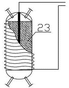 Pulse enrichment device and method for quick treatment of high-concentration heavy metal wastewater