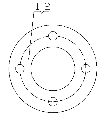 Anti-sticking gasket of hydraulic station of lifting machine