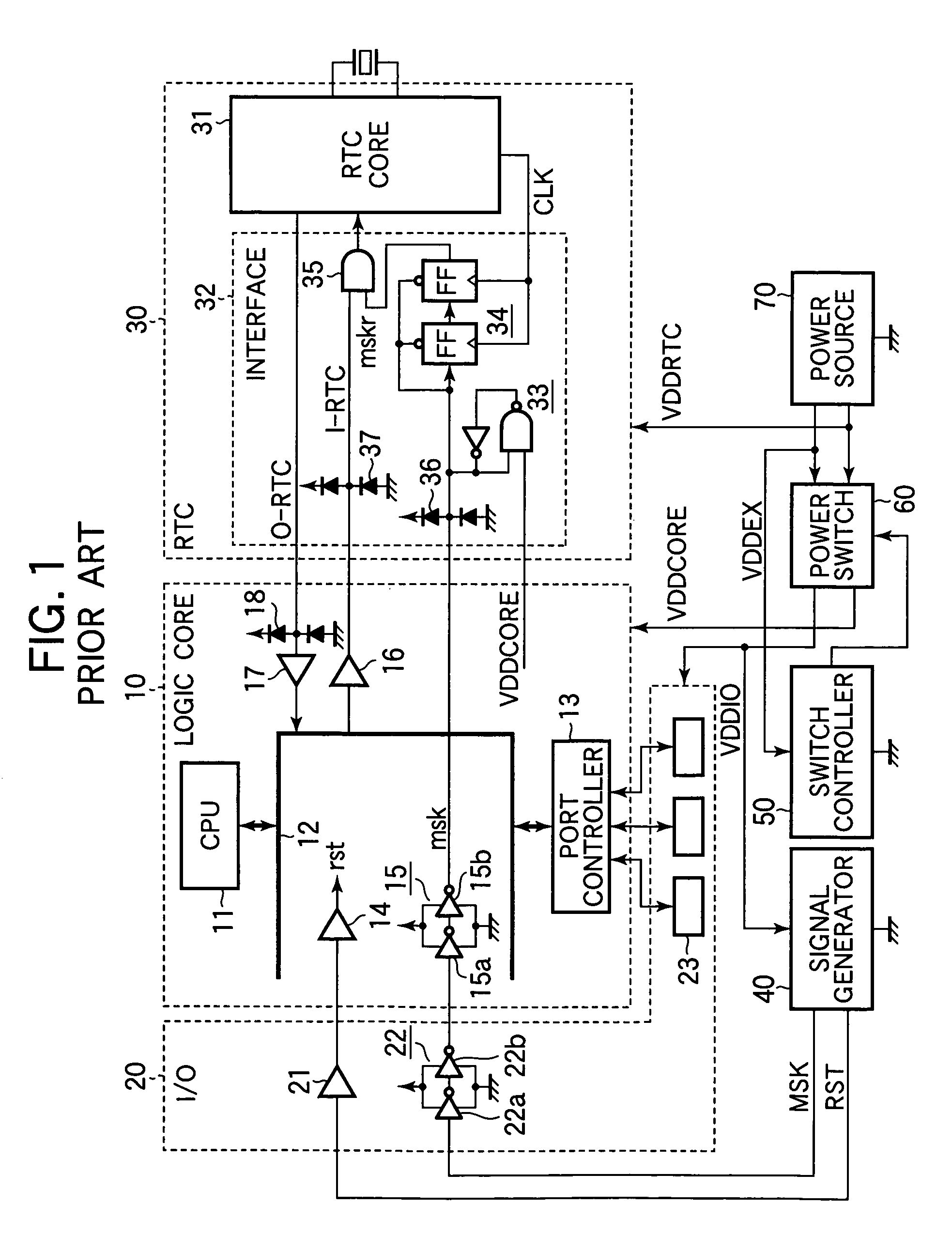 Semiconductor circuit with mask register