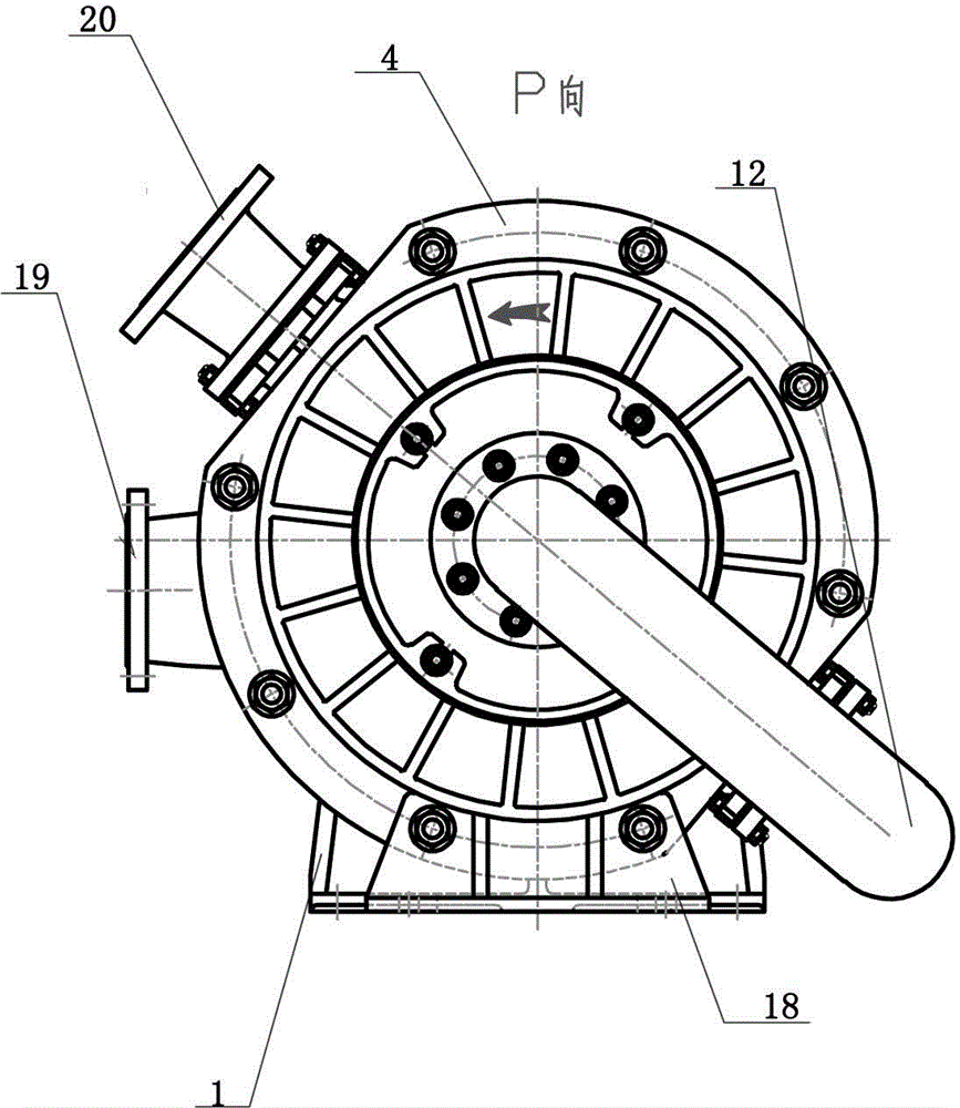 High pressure centrifugal slurry pump