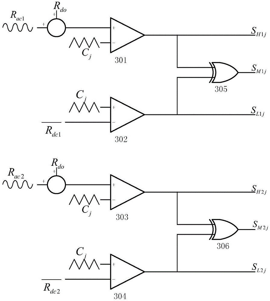 Six switch group mmc hybrid converter and its control method