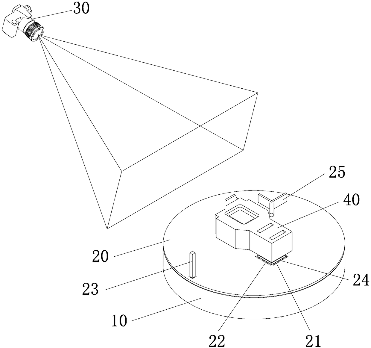 Brick reverse modeling auxiliary refractory material management method