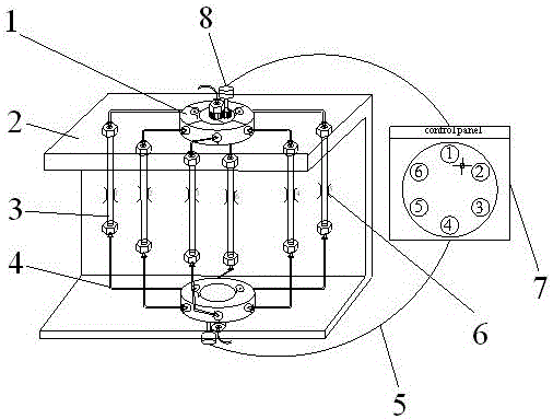 Intelligent automatic switching multi-channel ion chromatography column connection device