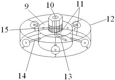 Intelligent automatic switching multi-channel ion chromatography column connection device