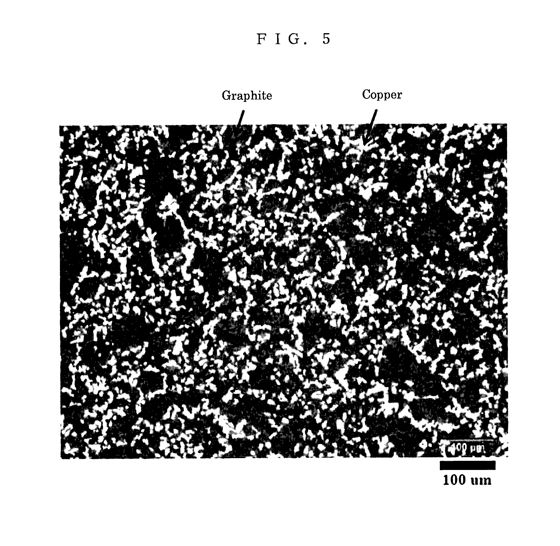 Graphite-copper composite electrode material and electrical discharge machining electrode using the material