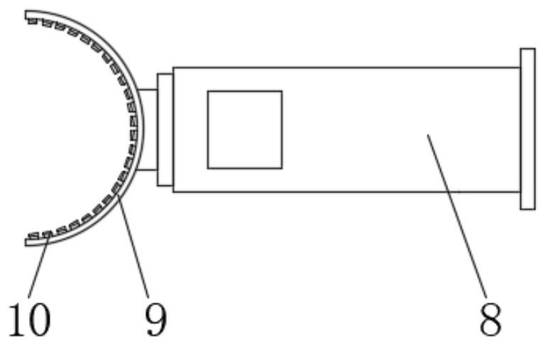 Sand making machine with wear monitoring function and sensor thereof