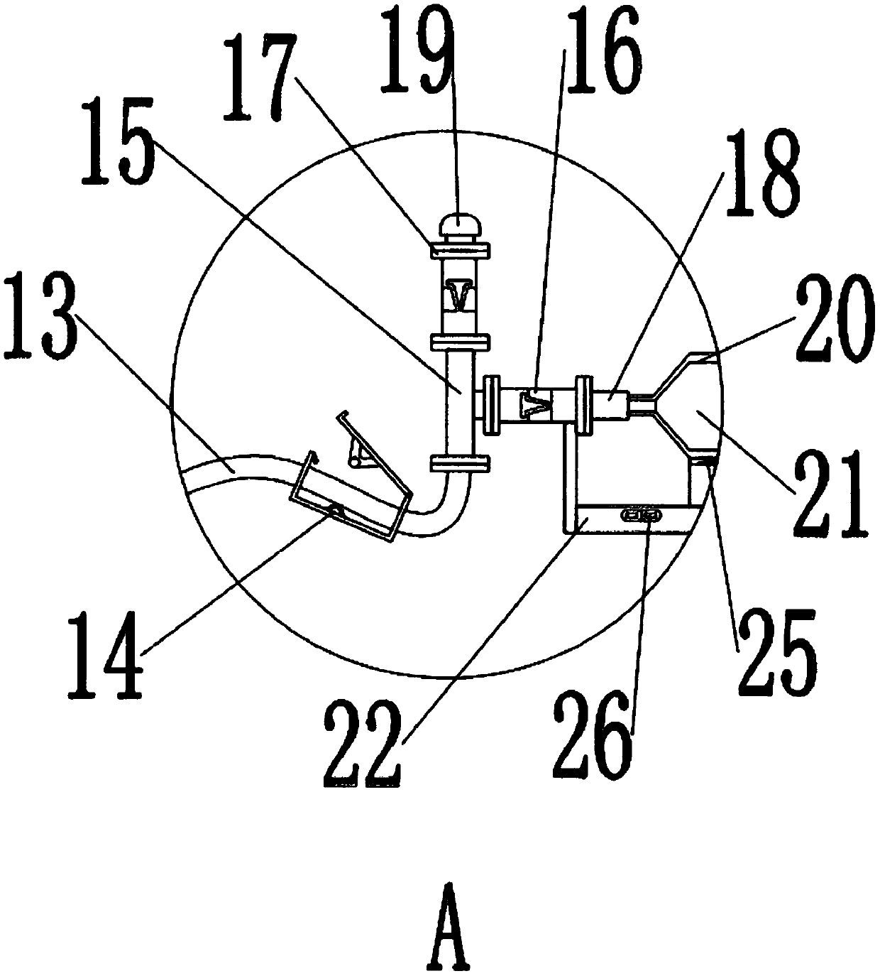 Indwell dilator for treating achalasia of cricophyaryngeus muscles