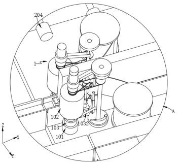 A high-efficiency solar cell double-glass component processing equipment