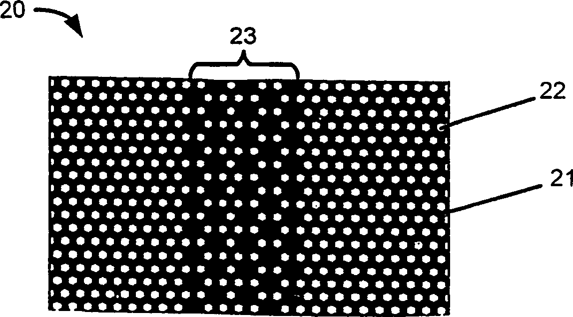 Pattern coated adhesive article