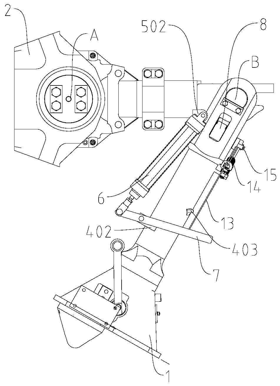 Folding coupler and vehicle