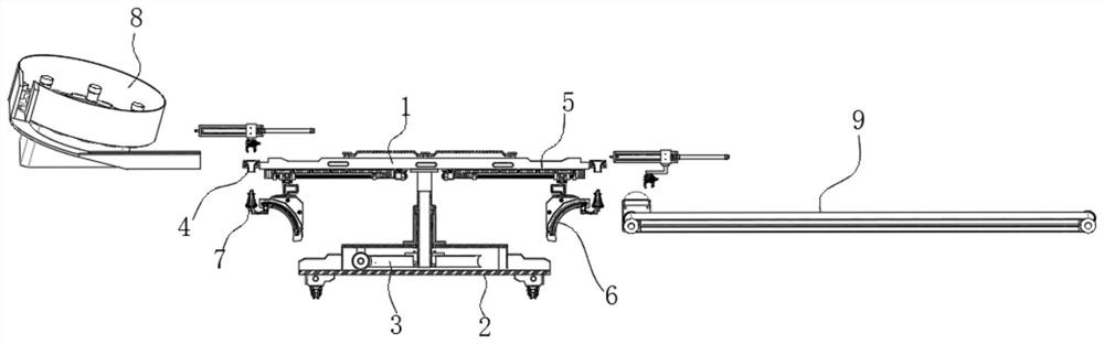 Blood centrifugation device for medical clinical laboratory