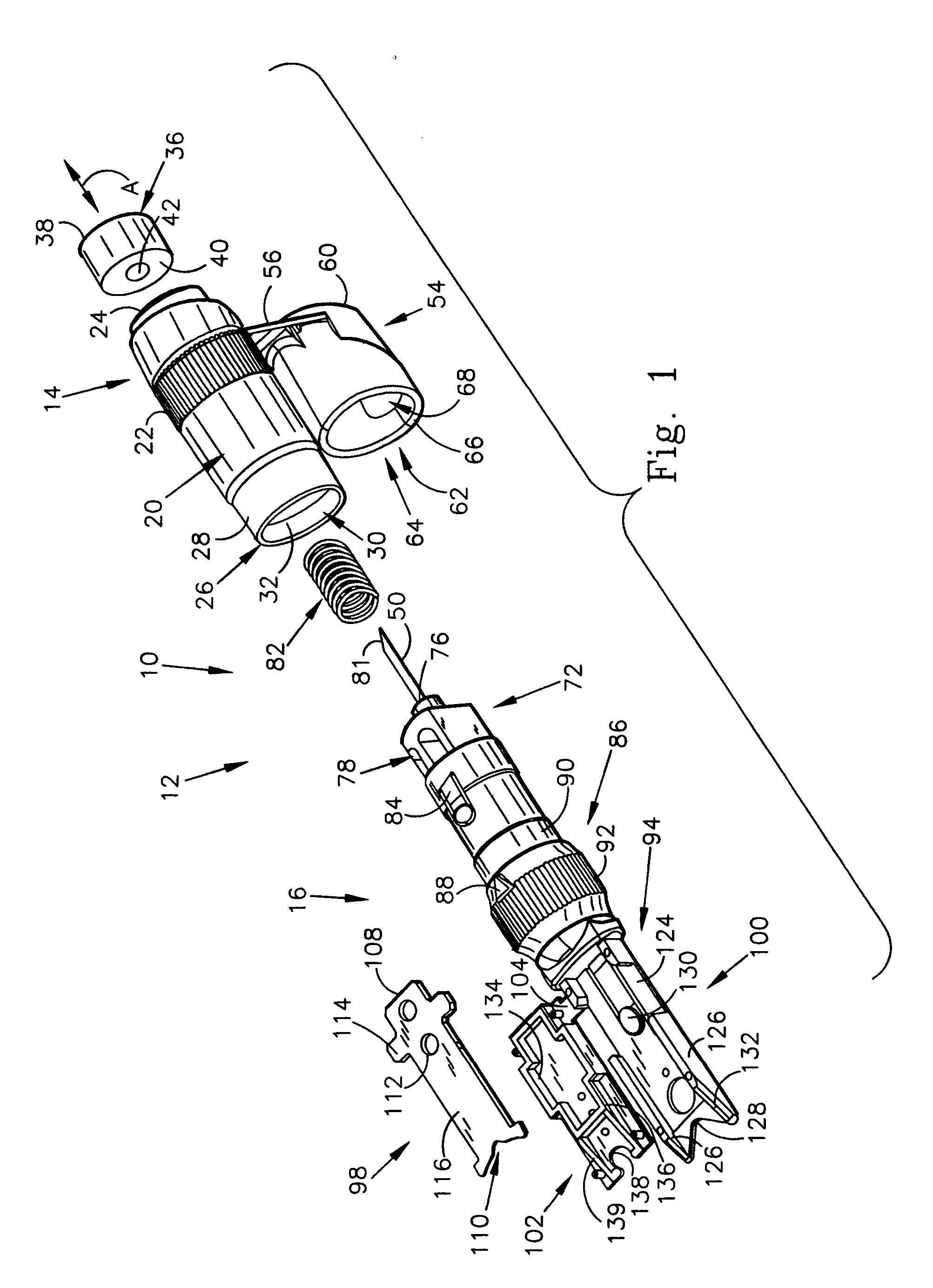 Consolidated body fluid testing device and method