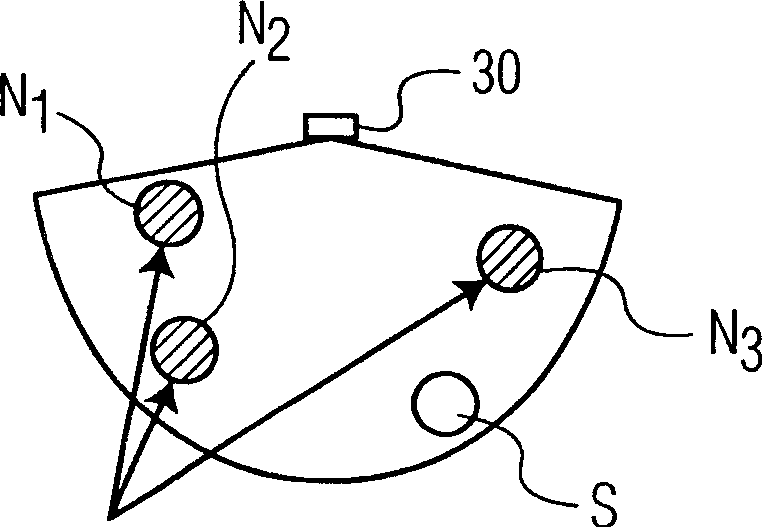 Ultrasound imaging system with voice activated controls using remotely positioned microphone