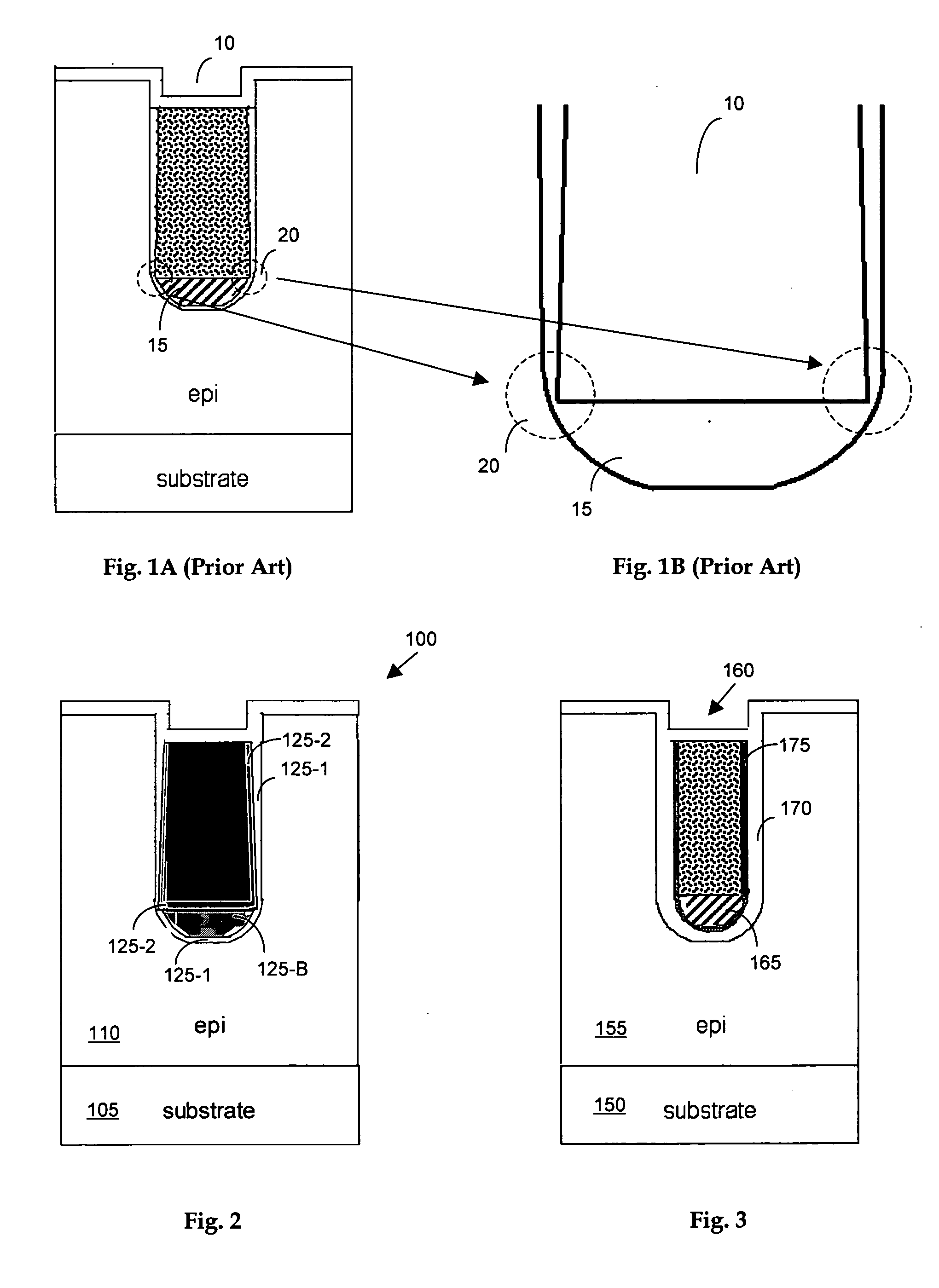 Elimination of gate oxide weak spot in deep trench