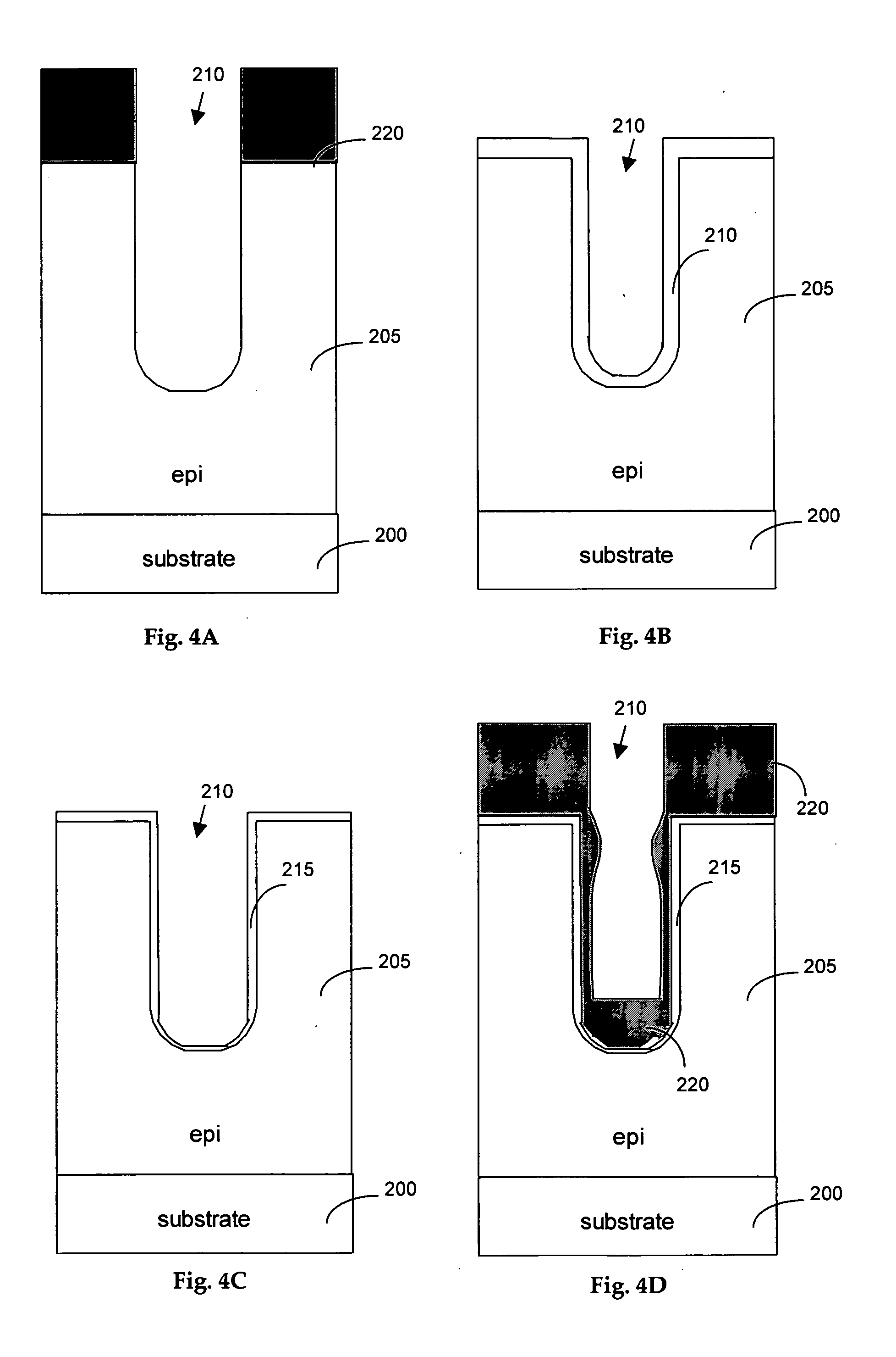 Elimination of gate oxide weak spot in deep trench