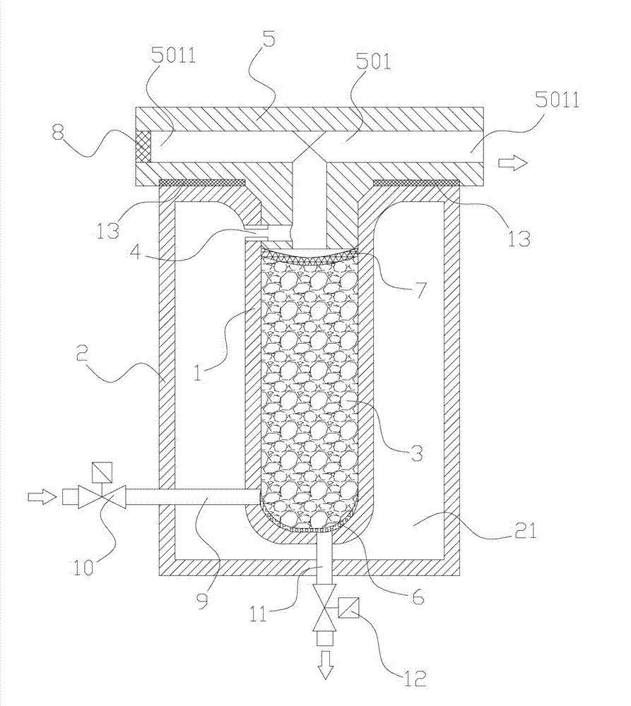 Air drier and method