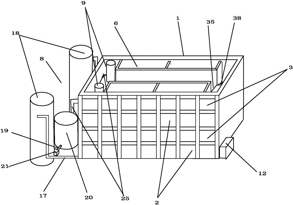 Intelligent stereoscopic ecological recycling culture pig house