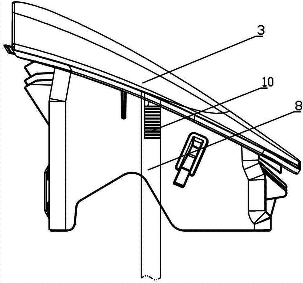 Airbag plastic mould