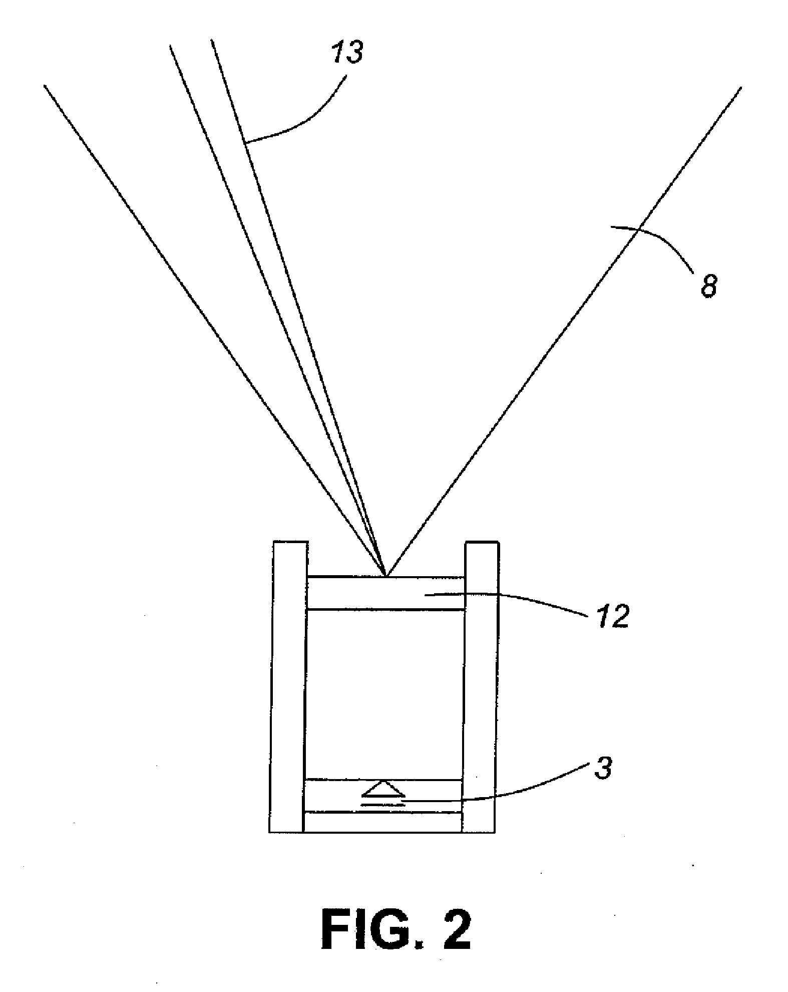 Method and apparatus for locating the trajectory of an object in motion