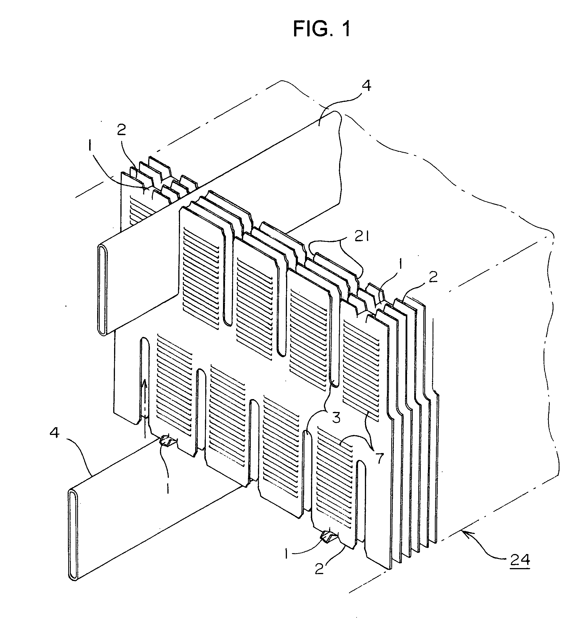 Plate fin for heat exchanger and heat exchanger core