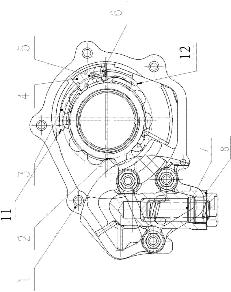 Variable displacement oil pump