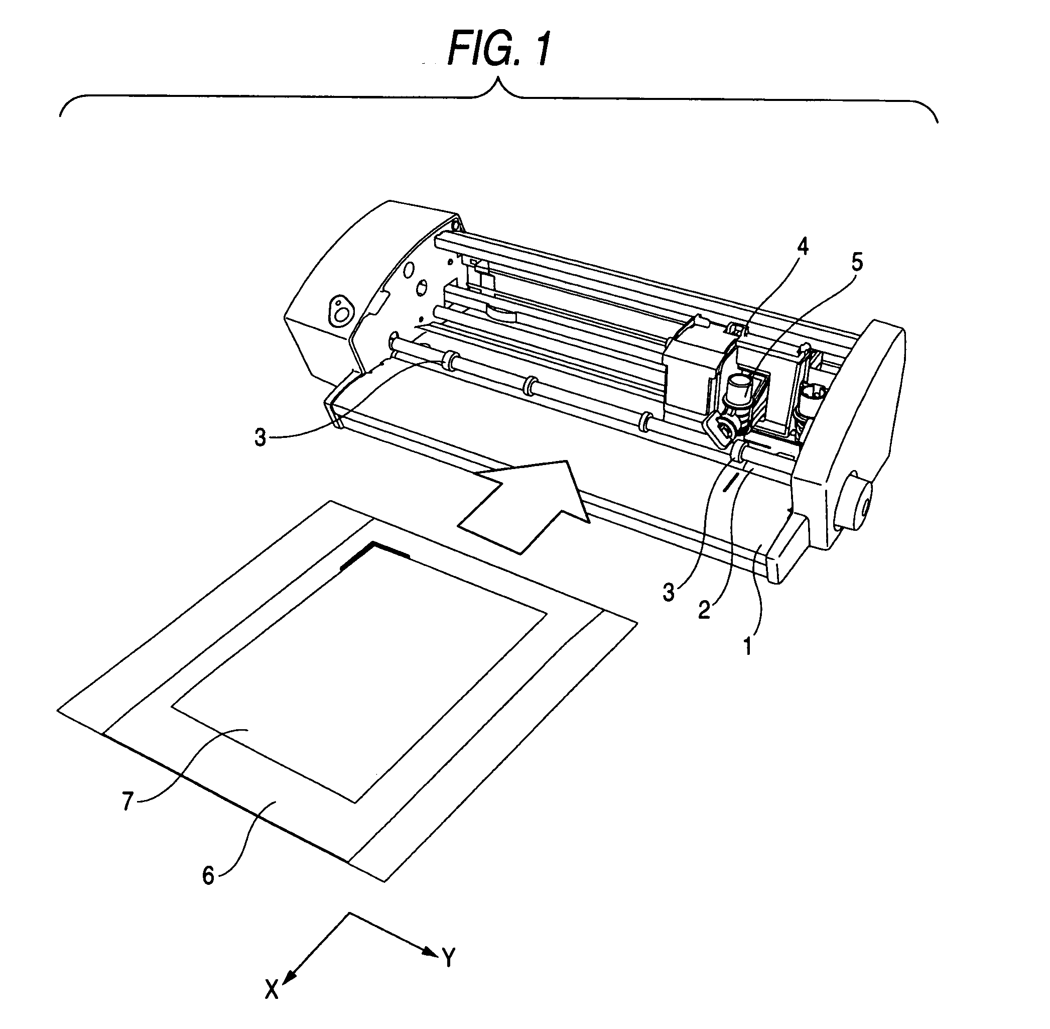 Cutting plotter, cutting plotter driving control device, cut target medium supporting sheet, cut target medium, cutting pen, method of manufacturing paper product, and method of generating cut data