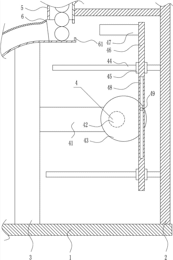 Navel orange continuous juicing device