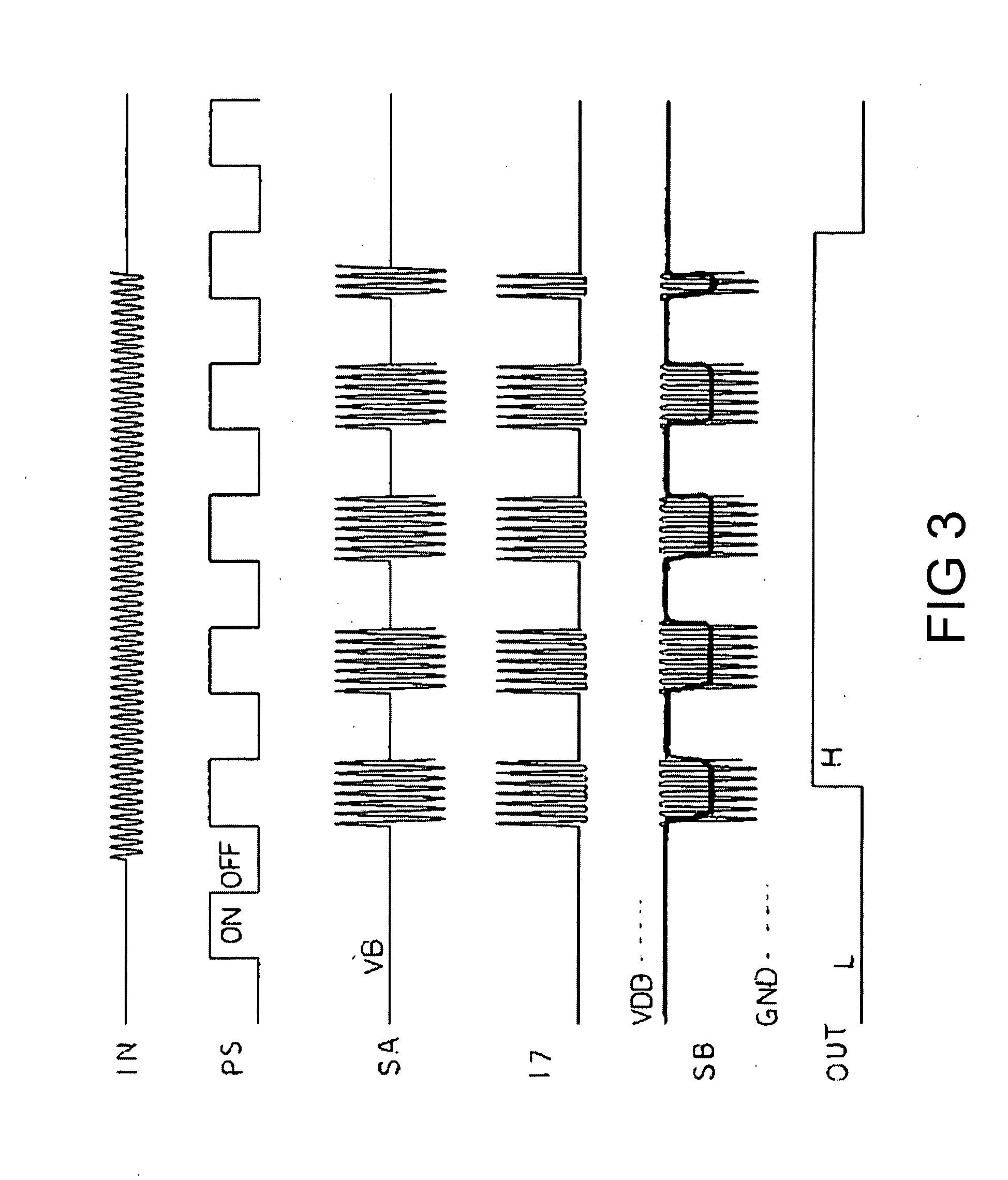 High frequency signal detection circuit