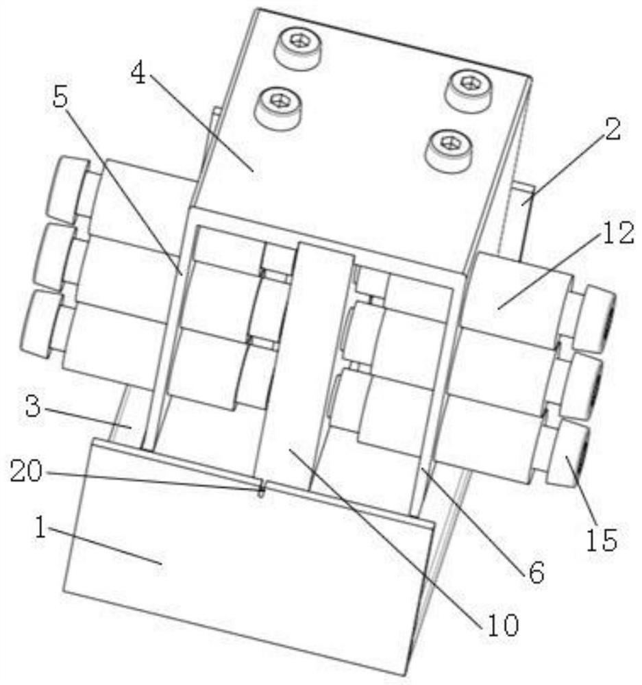 A kind of interrupting device for wrongly stepping on the gas pedal of a car