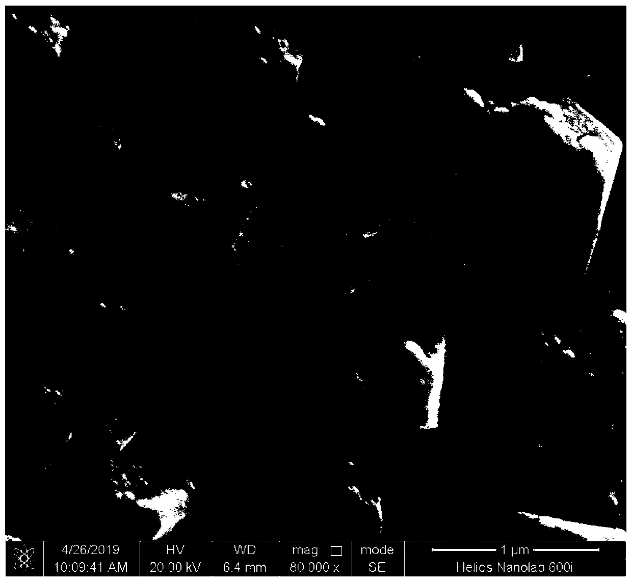 Preparation method of gold nanoparticle modified boron-doped diamond electrode and application