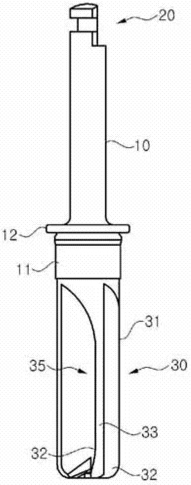 Drill for implant surgery