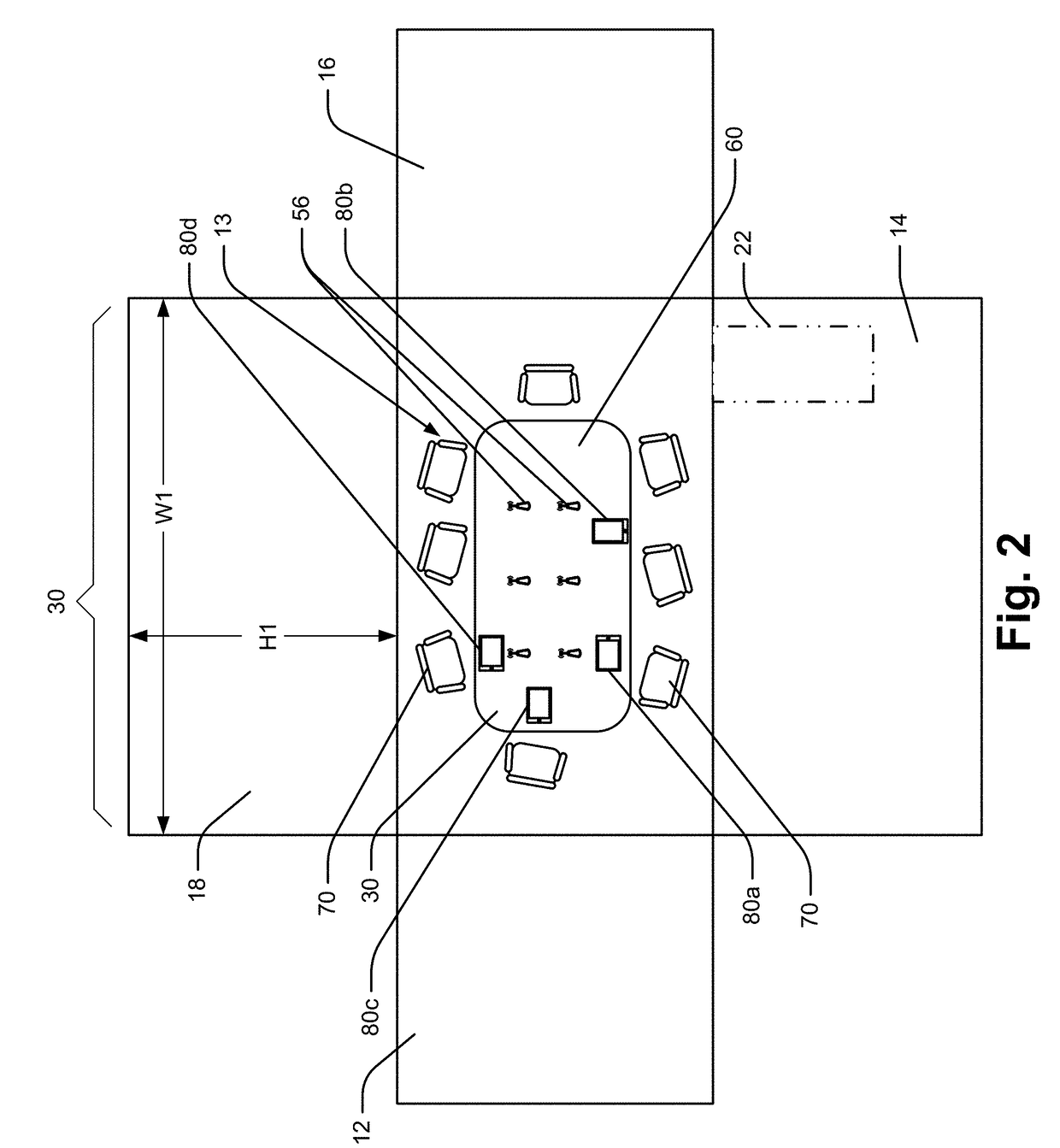 Emissive surfaces and workspaces method and apparatus