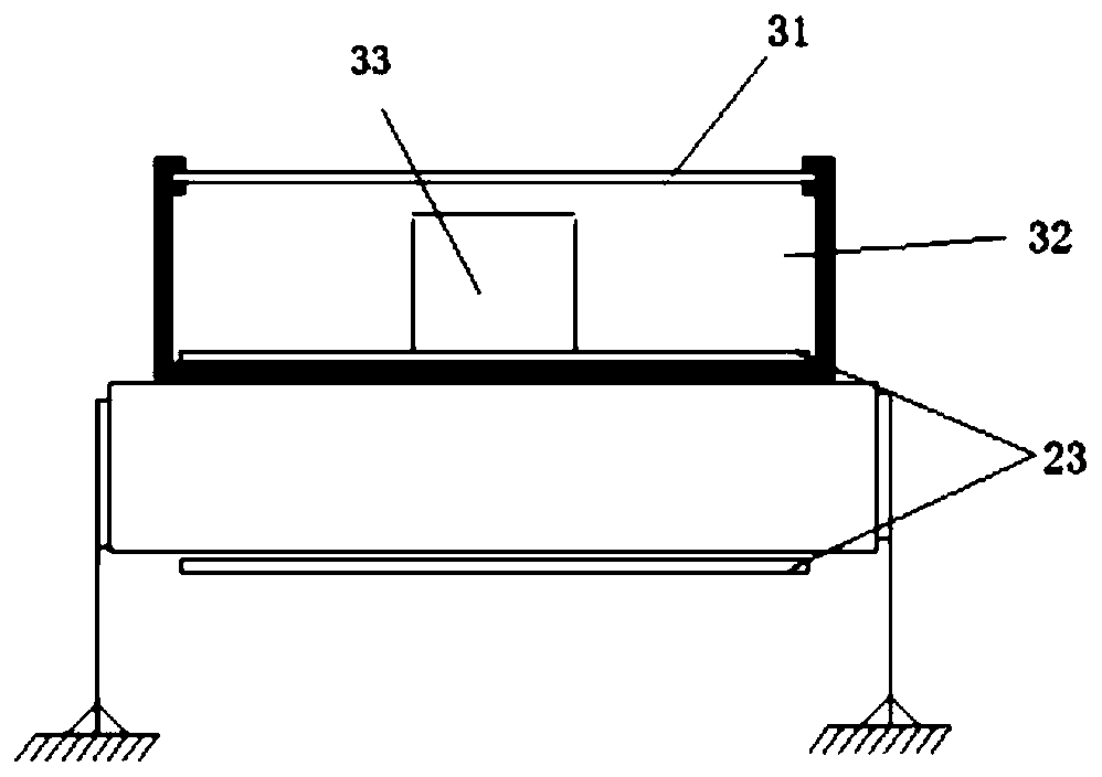 Physical simulation experiment device and method capable of controlling soil cave forming process