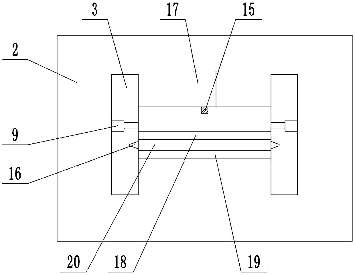 Metal tube bending device