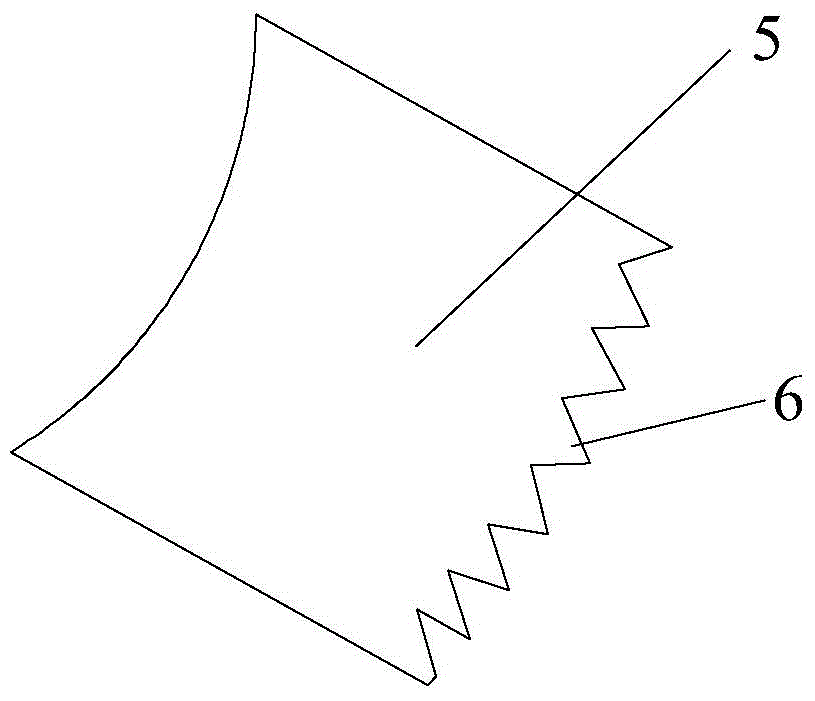 Air flue structure and air conditioner