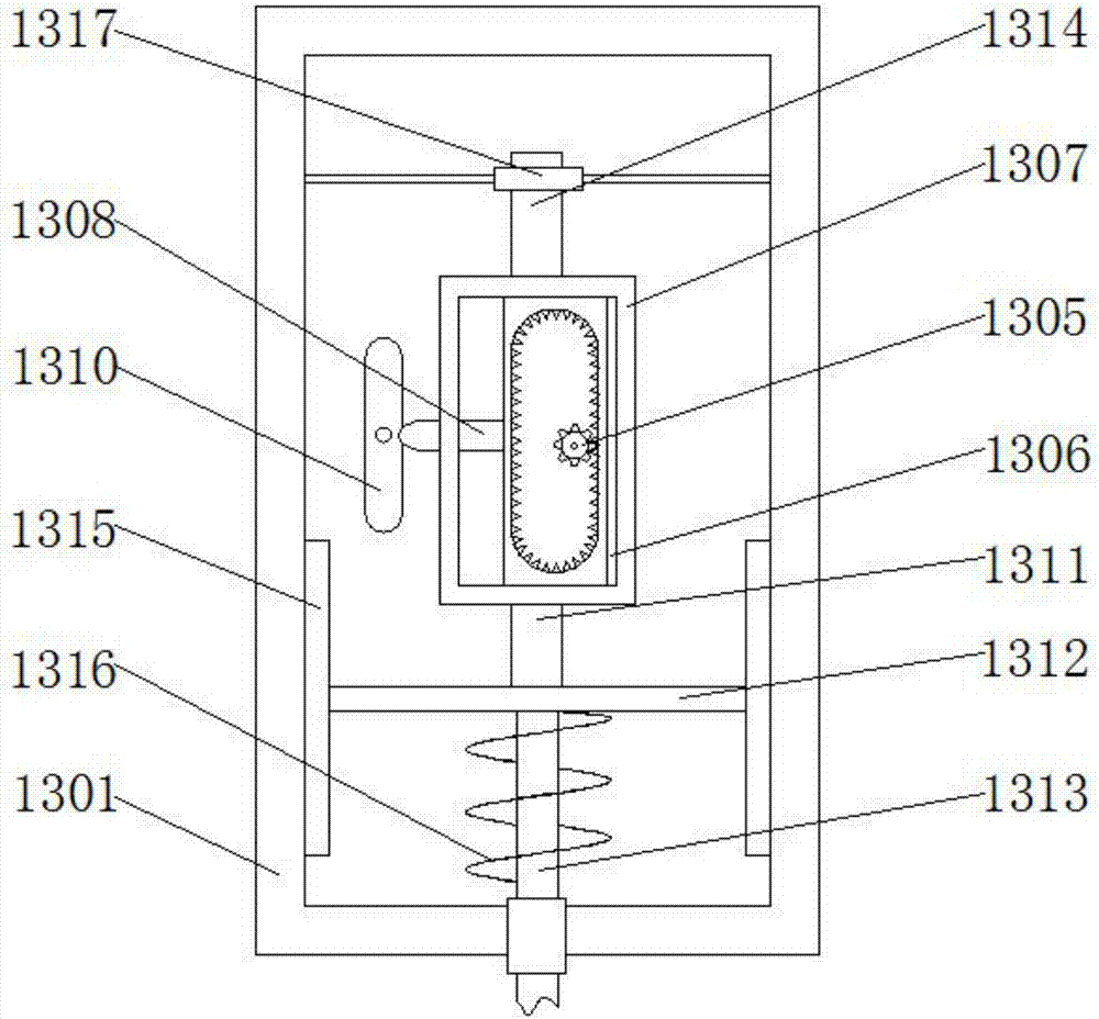 Crushing and drying device for chemical industry raw materials