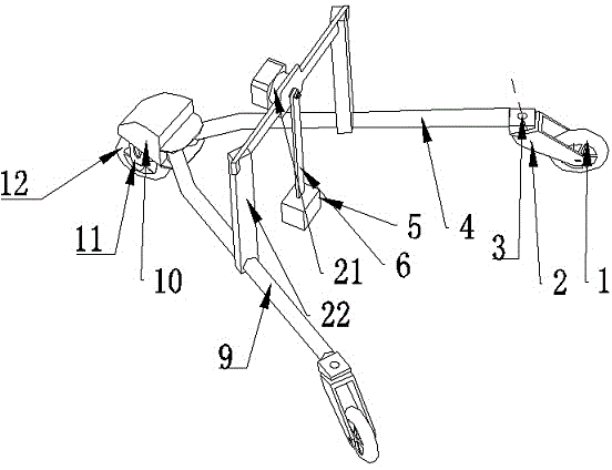 Dragon scooter type sliding robot with gravity adjusted based on inverted pendulum