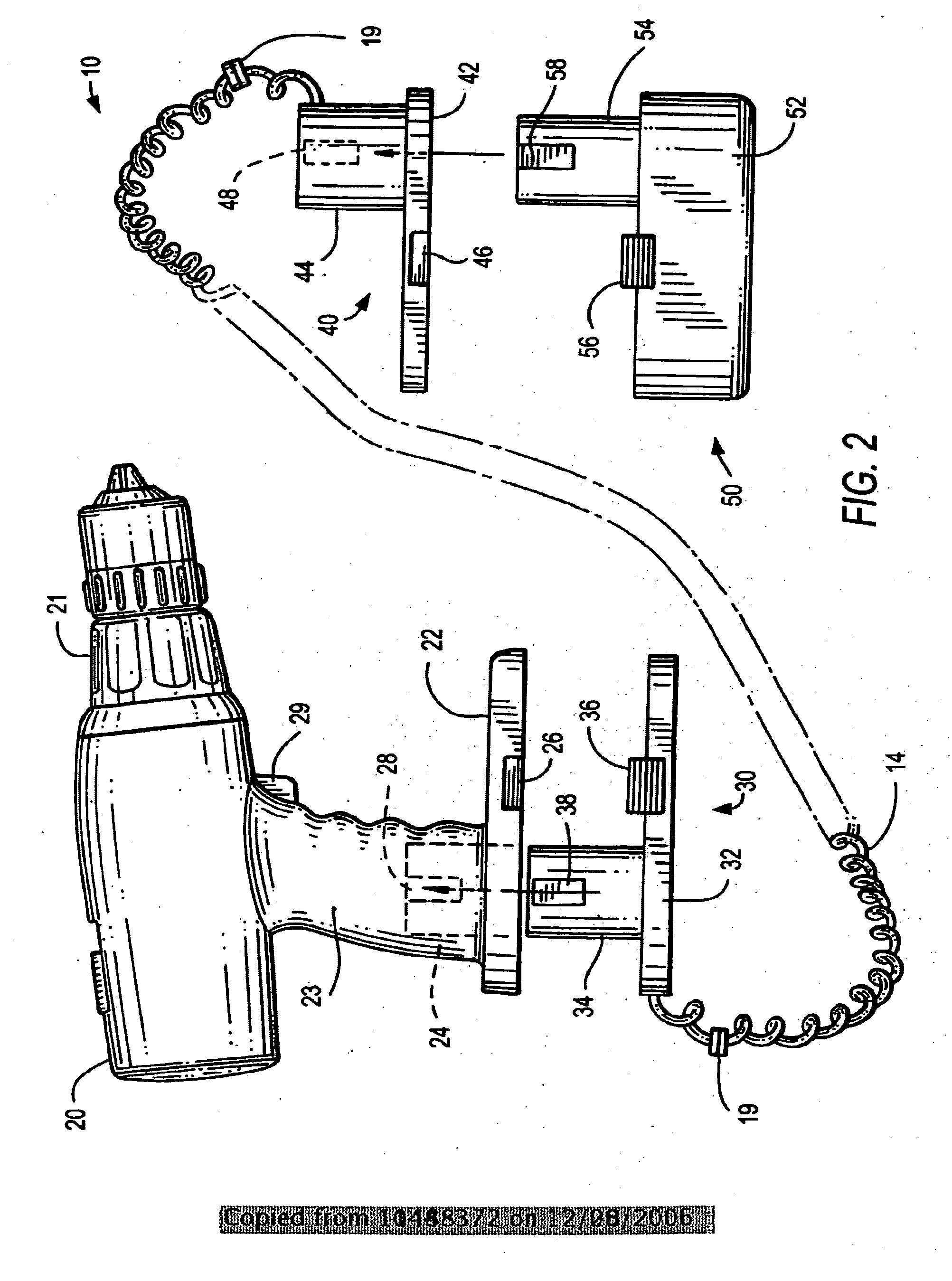 Adapter system for battery-powered tools