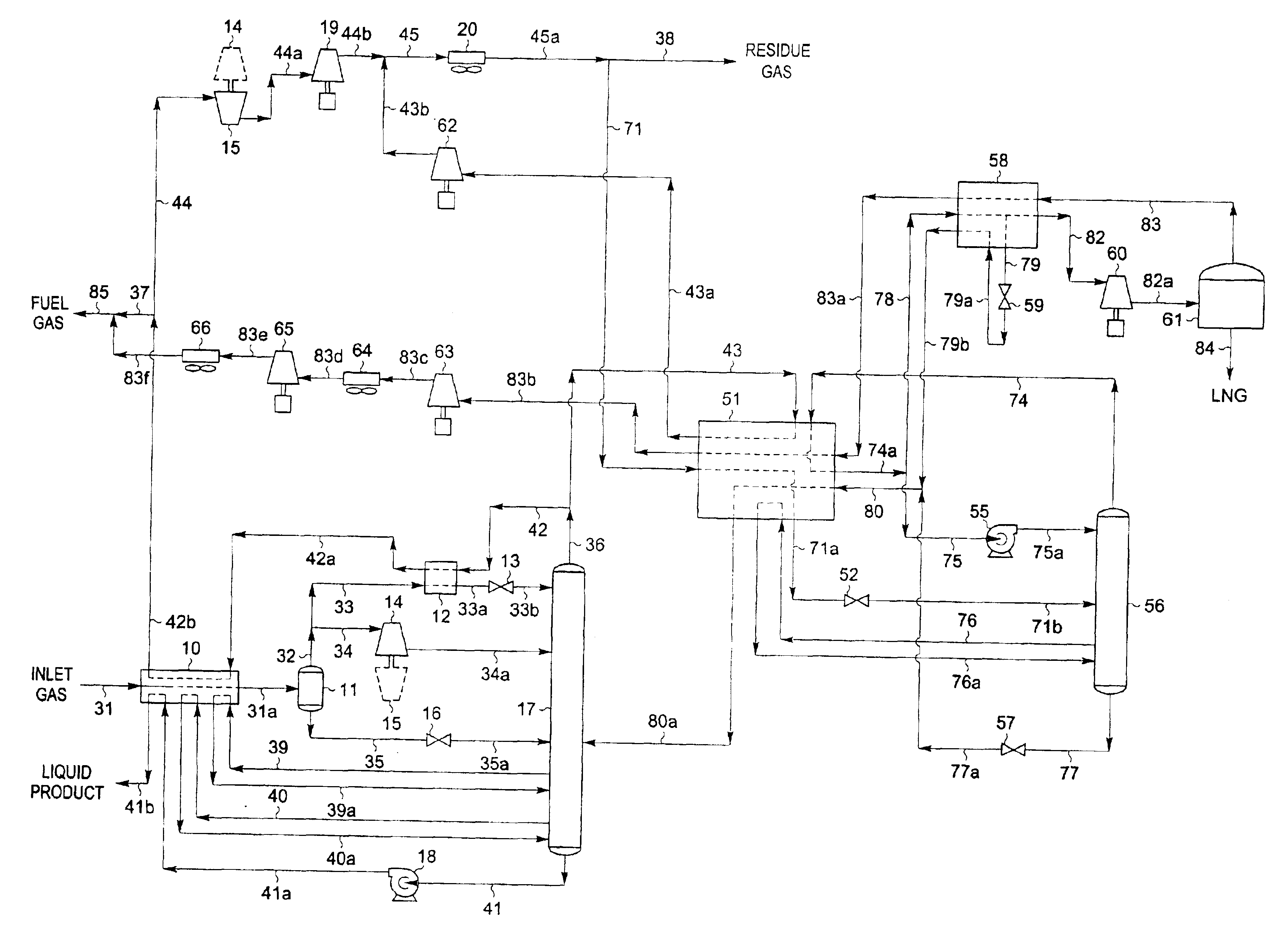 LNG production in cryogenic natural gas processing plants