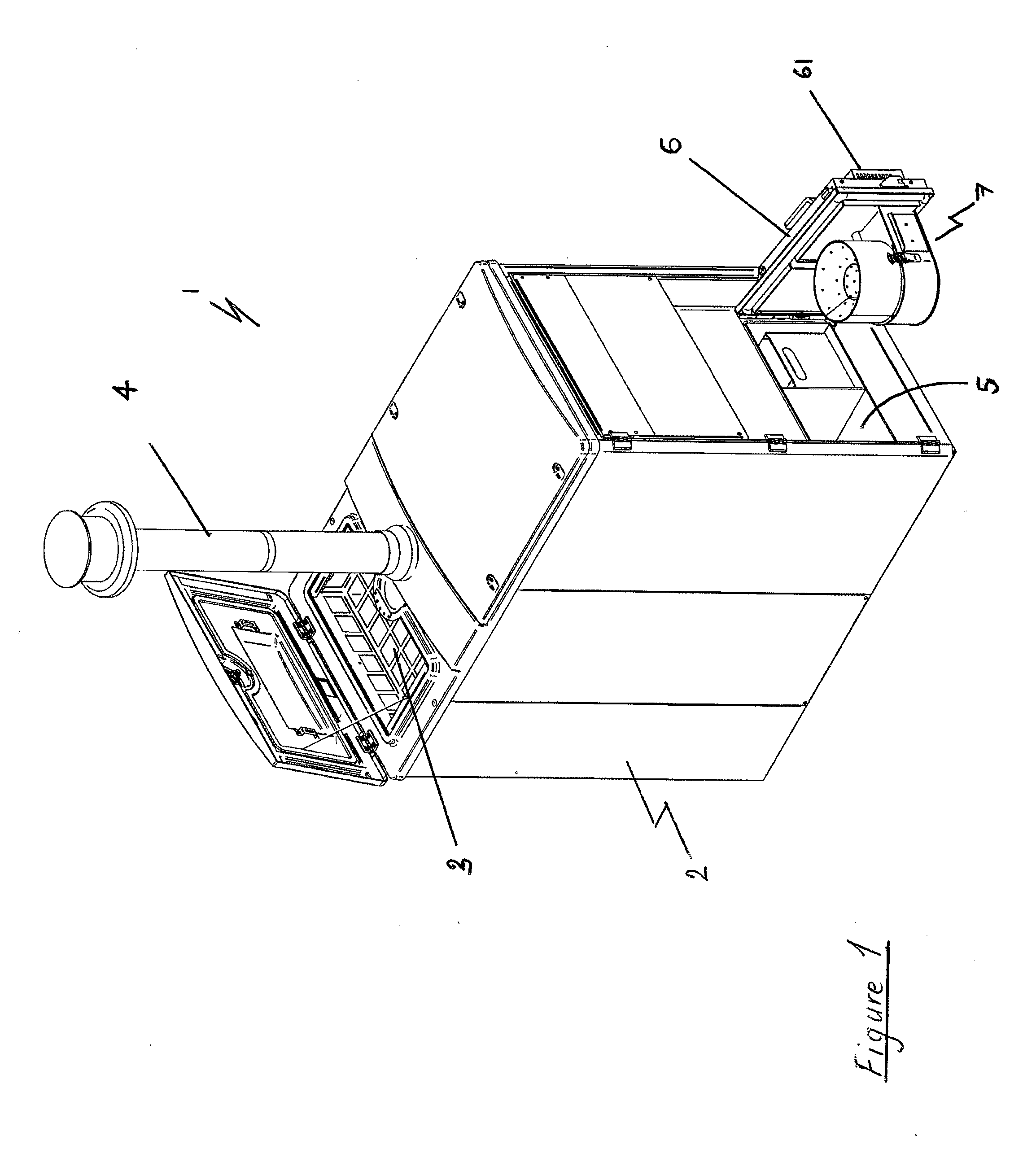 Wood pellet boiler