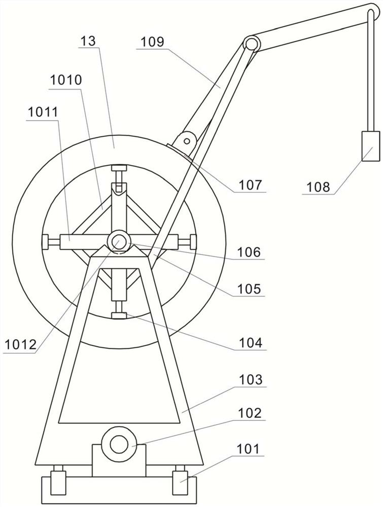 Automatic processing device for right angle of strip steel