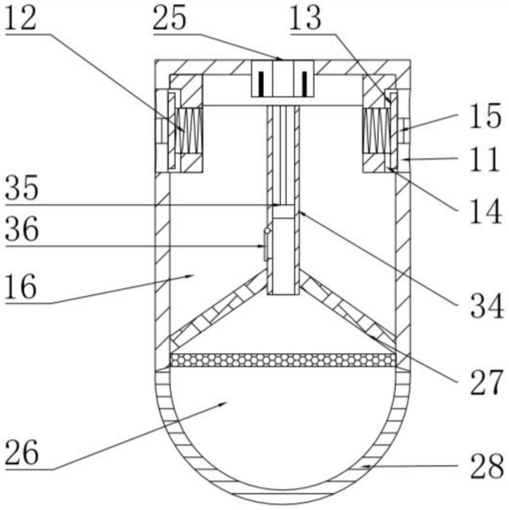 Stably-mounted unmanned aerial vehicle sampling device