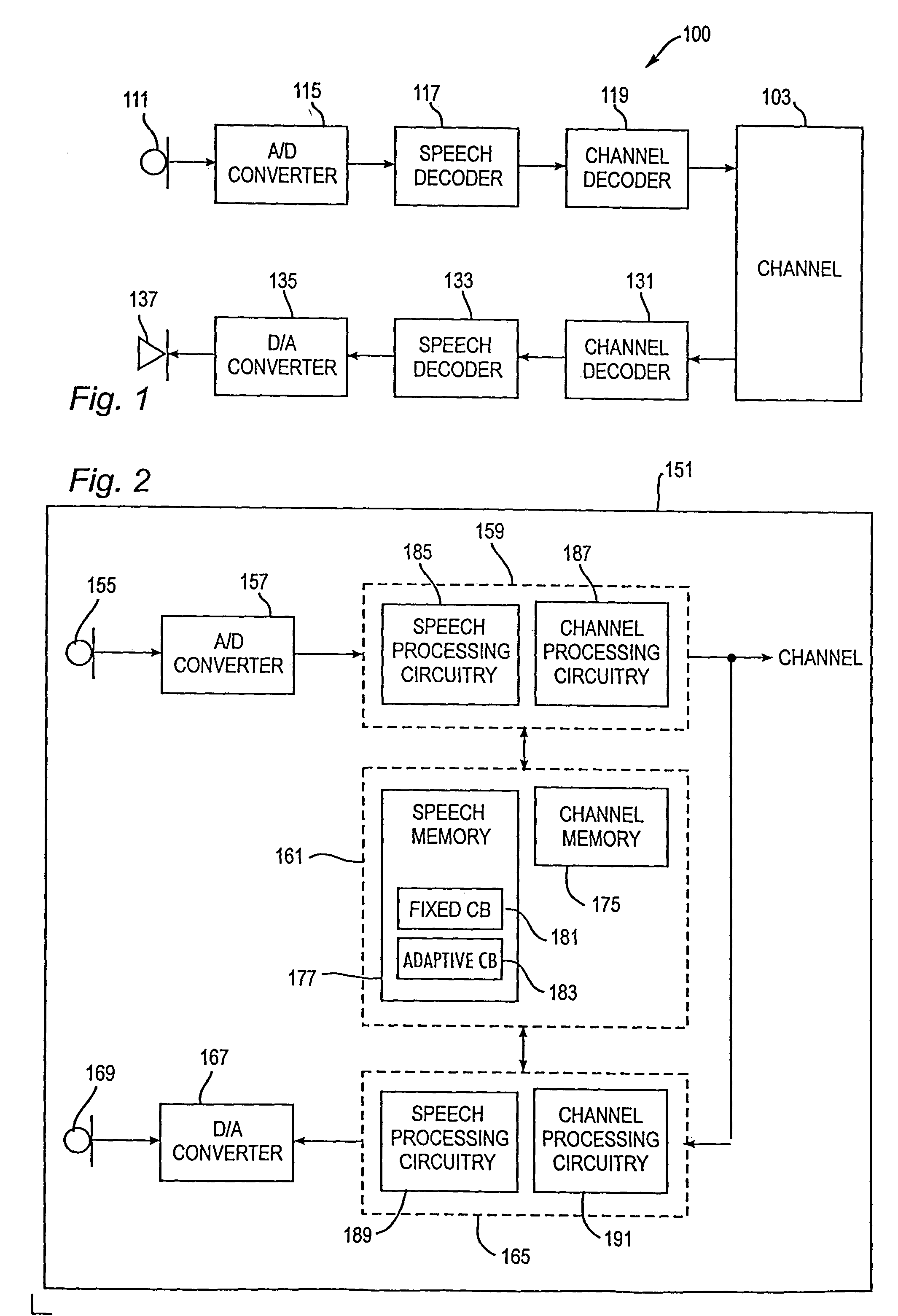 Deriving seed values to generate excitation values in a speech coder