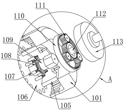 A hybrid iron core motor