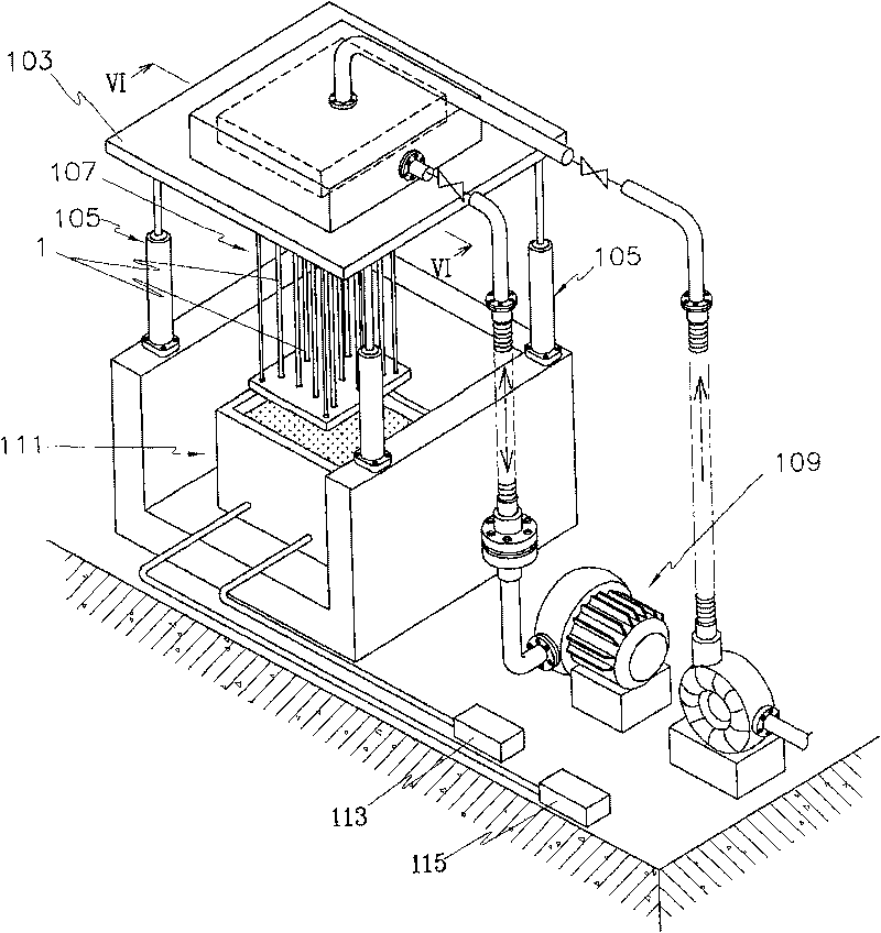 Fluorescent body coating method of fluorescent lamp