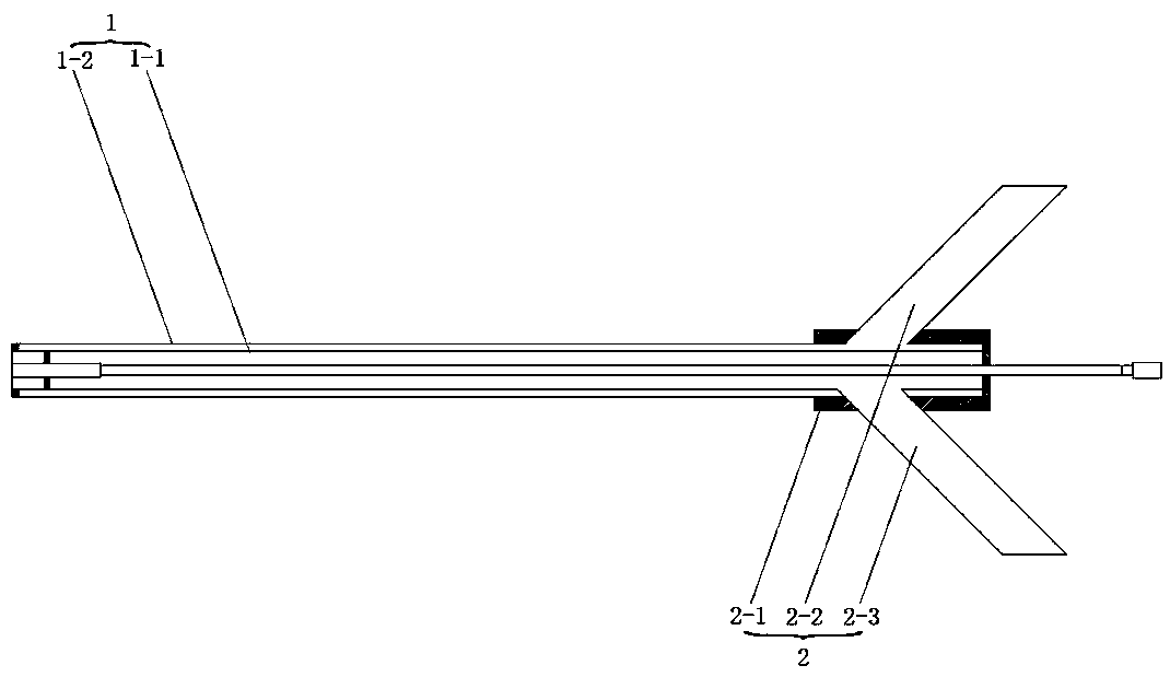 Thrombus removing device with concealed crushing head