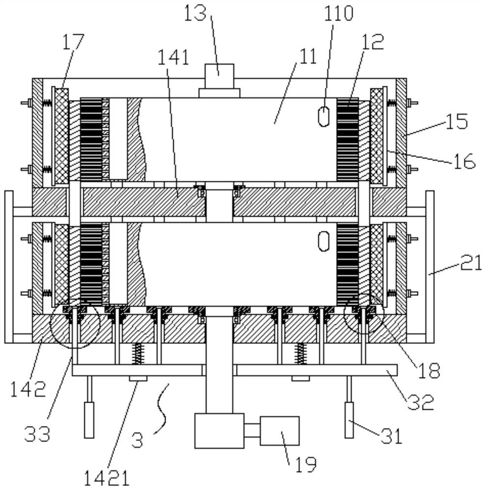 A bolt surface oiling system