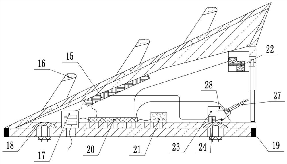 Automobile top fin antenna capable of enhancing signal strength